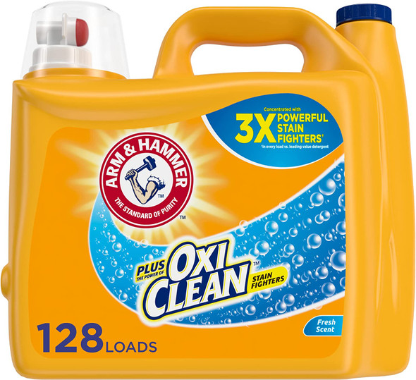 A&H LIQUID DETERGENT OXI FRESH SCENT 2/166.5OZ