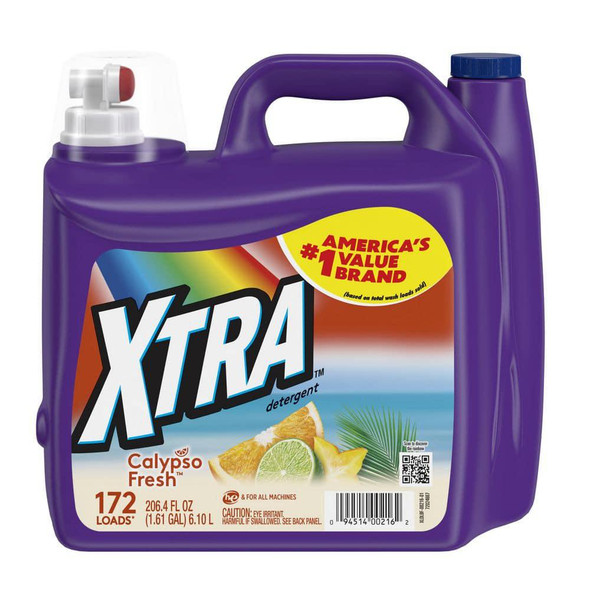 XTRA LIQUID DETERGENT TROPICAL PASSION 2/206.4 OZ