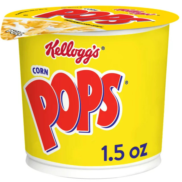 KELLOGG'S CORN POPS CUP CEREAL 60/1.5OZ
