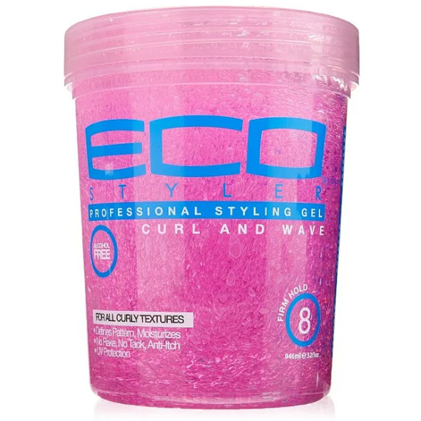 CURL & WAVE STYLING GEL - PINK 6/32 OZ
