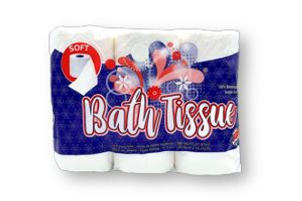 Promos Bath Tissue 4/12-Roll 220 Sheets 2-Ply