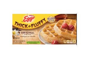Eggo Original Thick & Fluffy Waffle 12Ct 4/23.2 Oz