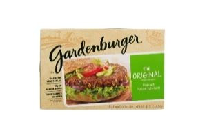 Garden Burger Original Frozen Burger 8/10 Oz