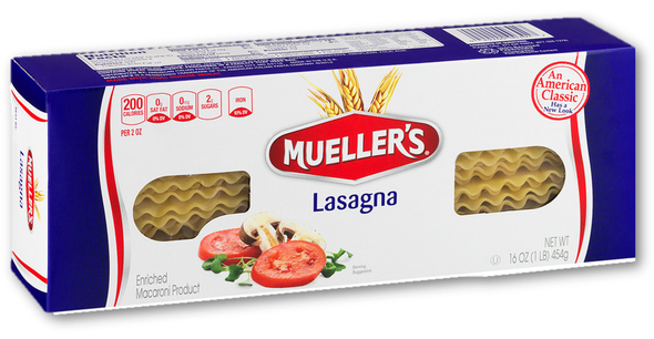 Muellers Psta Lasagn 12/16Oz