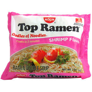 Nissin Top Ramen Shrimp 24/3 Oz.