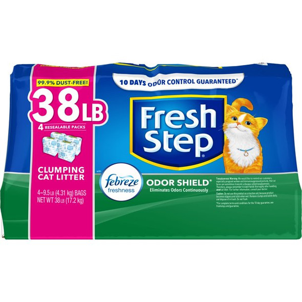 Fresh Step Odor Shields Cented 
1/38 Lb