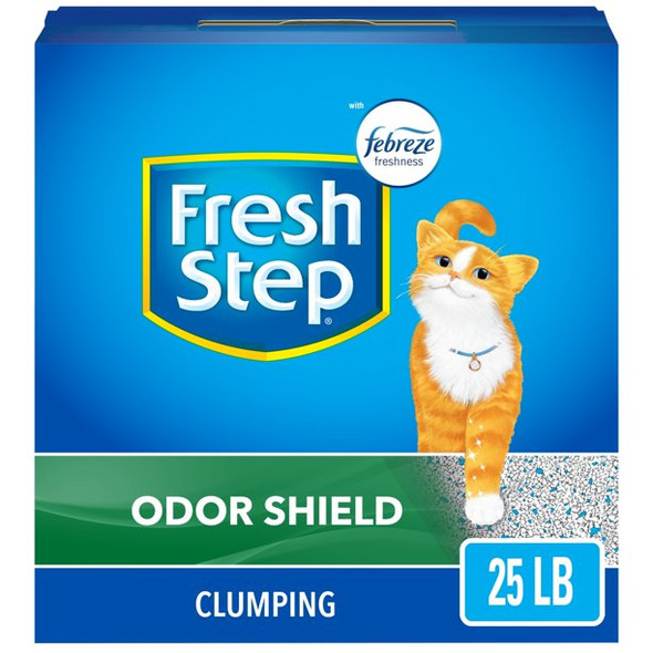 Fresh Step Odor Sheild Scented 1/25Lb