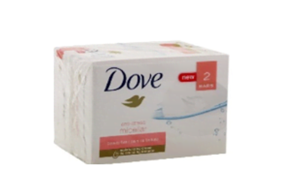 Dove  Bar Bath Micellar Water 24/2Pk/4Oz