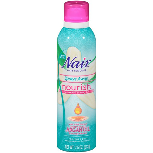NAIR SPRAY 4/3CTX7.5OZ MOROCCAN ARGAN NOIL ORNG