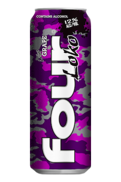FOUR LOKO GRAPE 12% 12X23.5 OZ