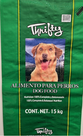 THRIFTY, DRY GOD FOOD, 100% COMPLETE & BALANCE NUTRITION. 1/33-LBS