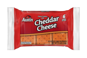 Austin 4 Ct Cheese & Cheese - 6/24-Pk  5.5 Oz