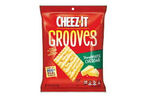 Cheez-It Sharp White Cheddar Grooves Cracker 6-Pk 3.25 Oz