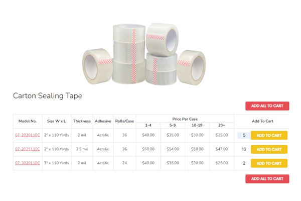 Quantity Add All To Cart