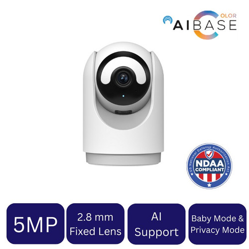 5MP Indoor Wi-Fi PT Camera (CAM-IP3455-PT-AI-WIFI)
