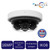 16MP warm light 4-Directional Multisensor 360° Panoramic Dome Camera