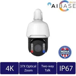 8MP 37X Zoom AI Active Deterrence PTZ Camera