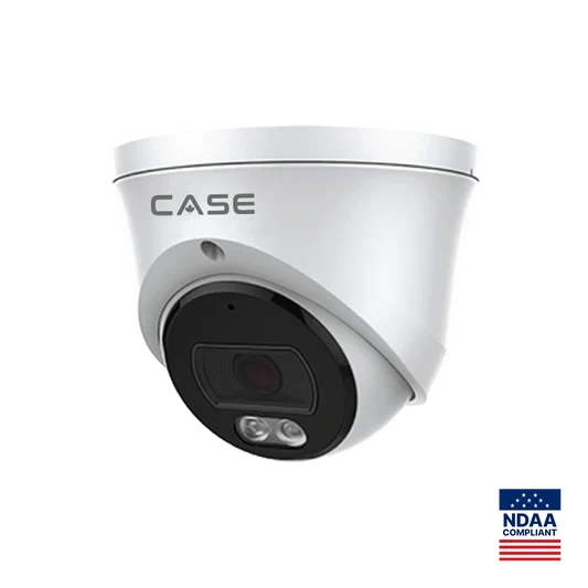 8MP Fixed Active Deterrent Turret Network Camera