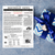 Personalised Birthday News keepsake certificate presented beside a blue and white wrapped birthday gift laminated