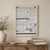 Australian personalised birthday newspaper keepsake displayed in a warm heritage-style home interior