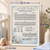Baby Boy Day You Were Born Certificate framed with measurements