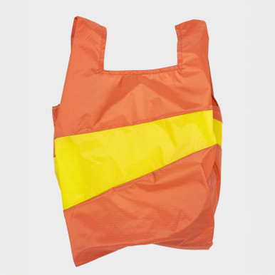 Shopping Bag M Arancione-Lime -  - Le Conturbanti Concept Store