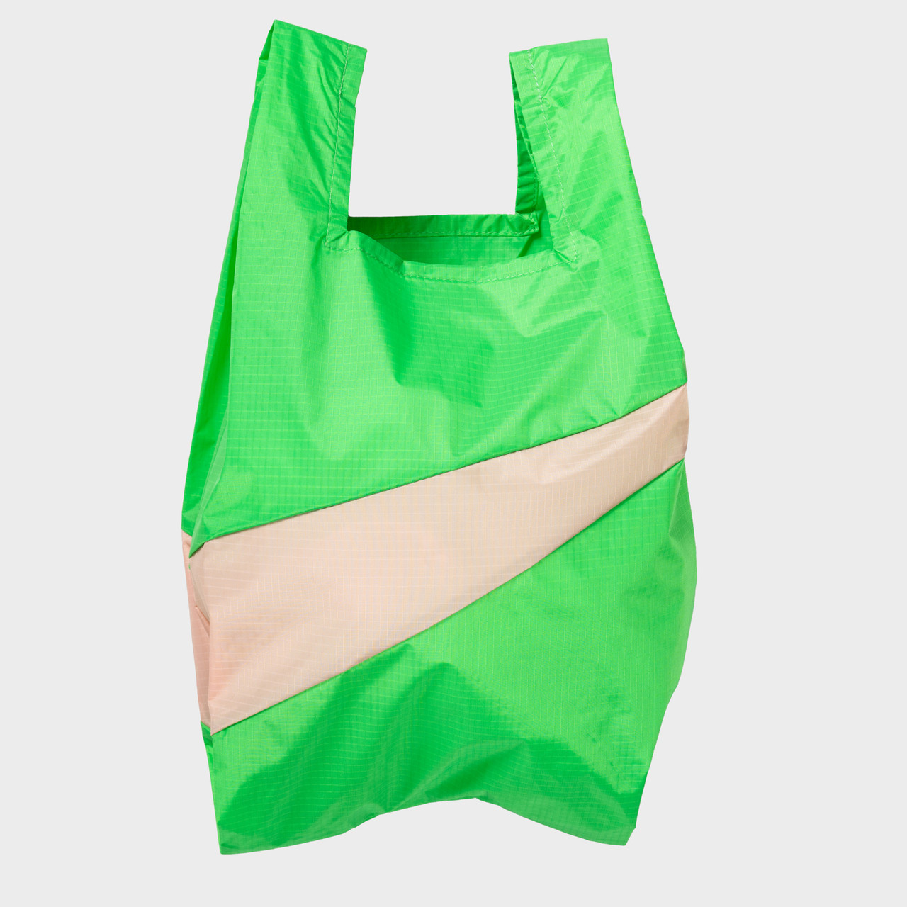 Shopping Bag M Verde-Beige -  - Le Conturbanti Concept Store