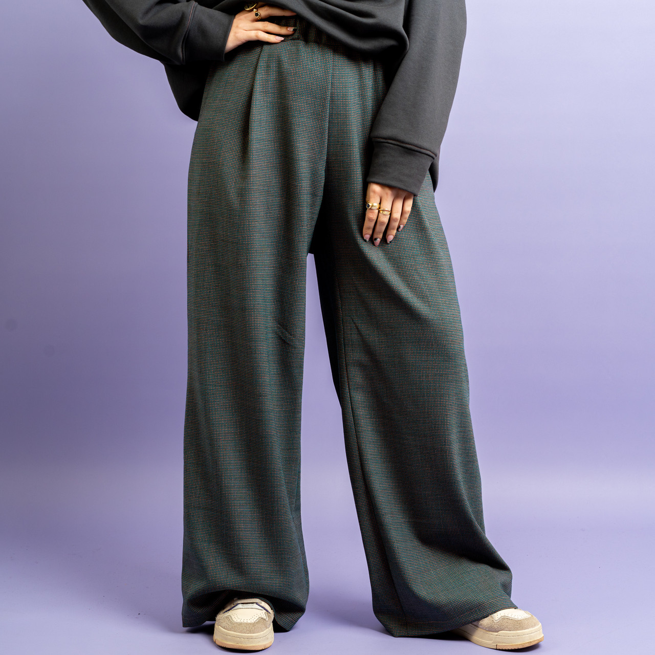 pantaloni ampi micropois -  - Le Conturbanti Concept Store