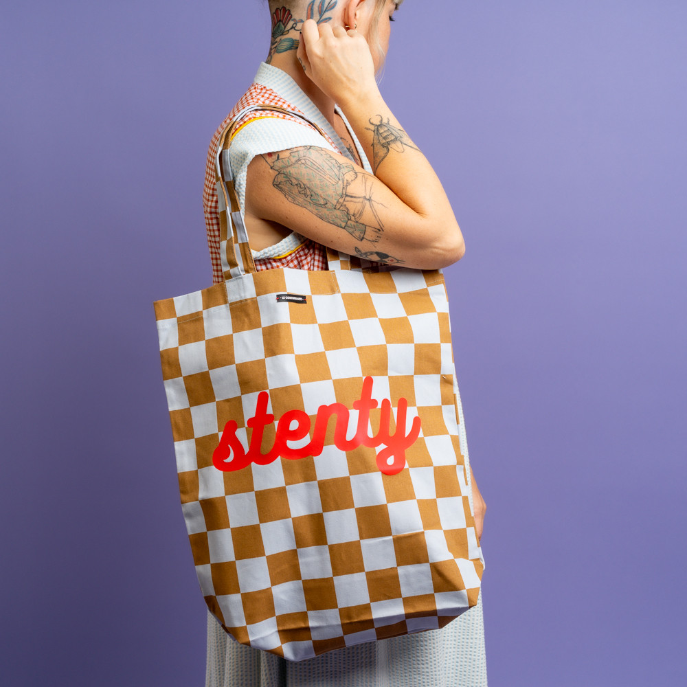 Tote bag azzurra stenty -  - Le Conturbanti Concept Store