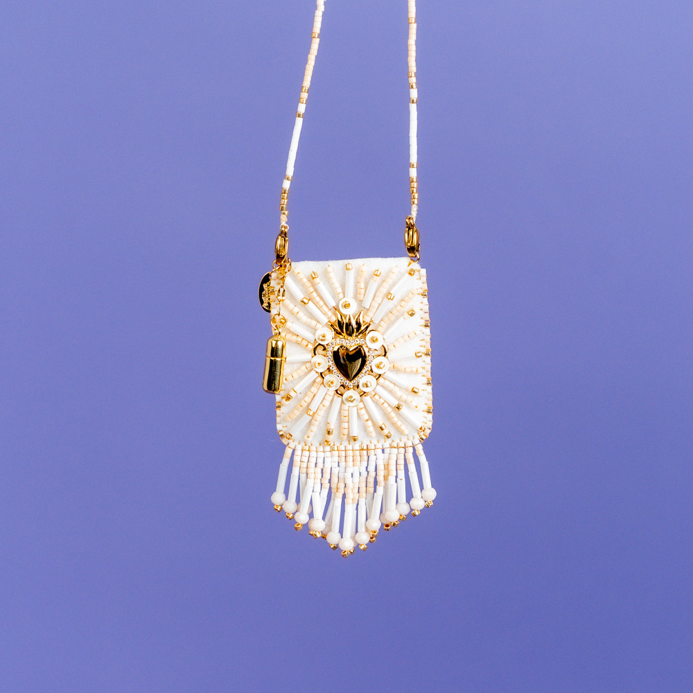 Collana perline cuore bianco -  - Le Conturbanti Concept Store