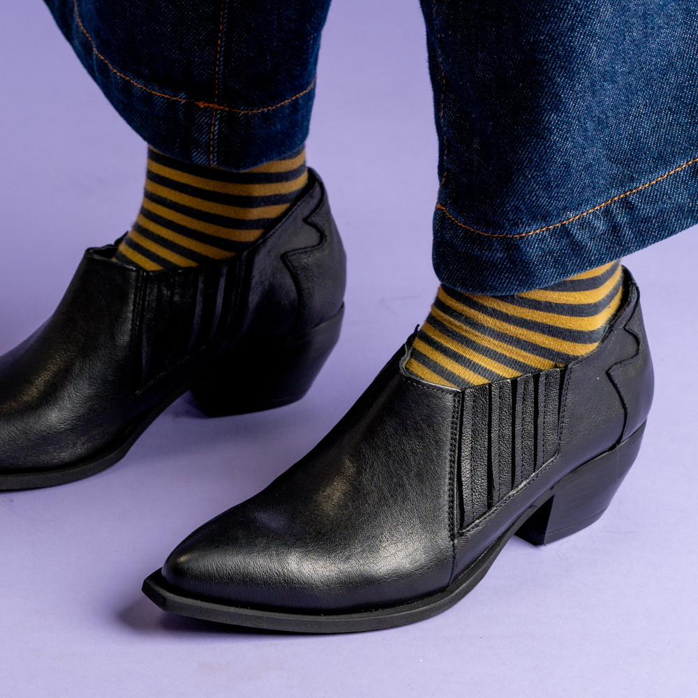 Texano basso nero -  - Le Conturbanti Concept Store