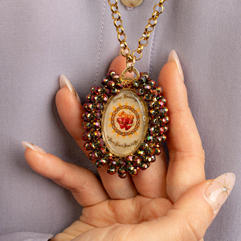 Collana della Madonna M Magenta -  - Le Conturbanti Concept Store