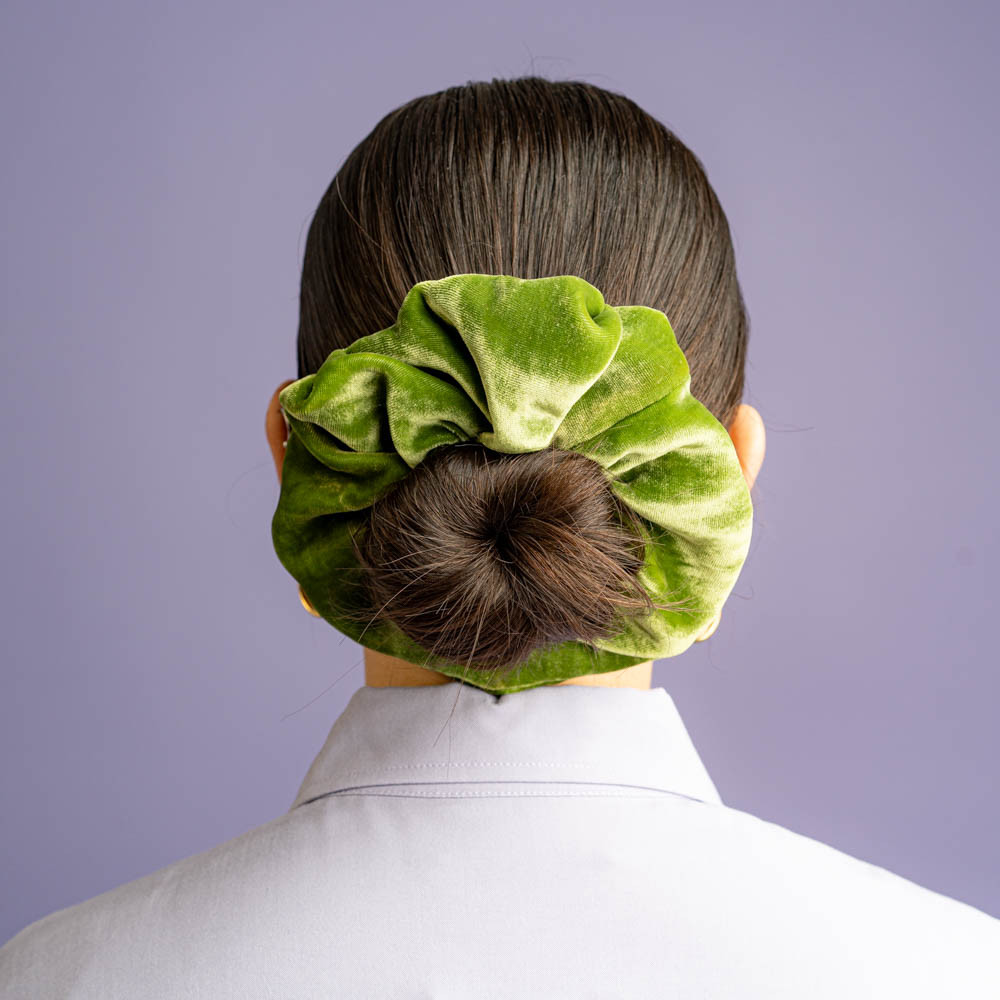 Scrunchie velluto verde -  - Le Conturbanti Concept Store