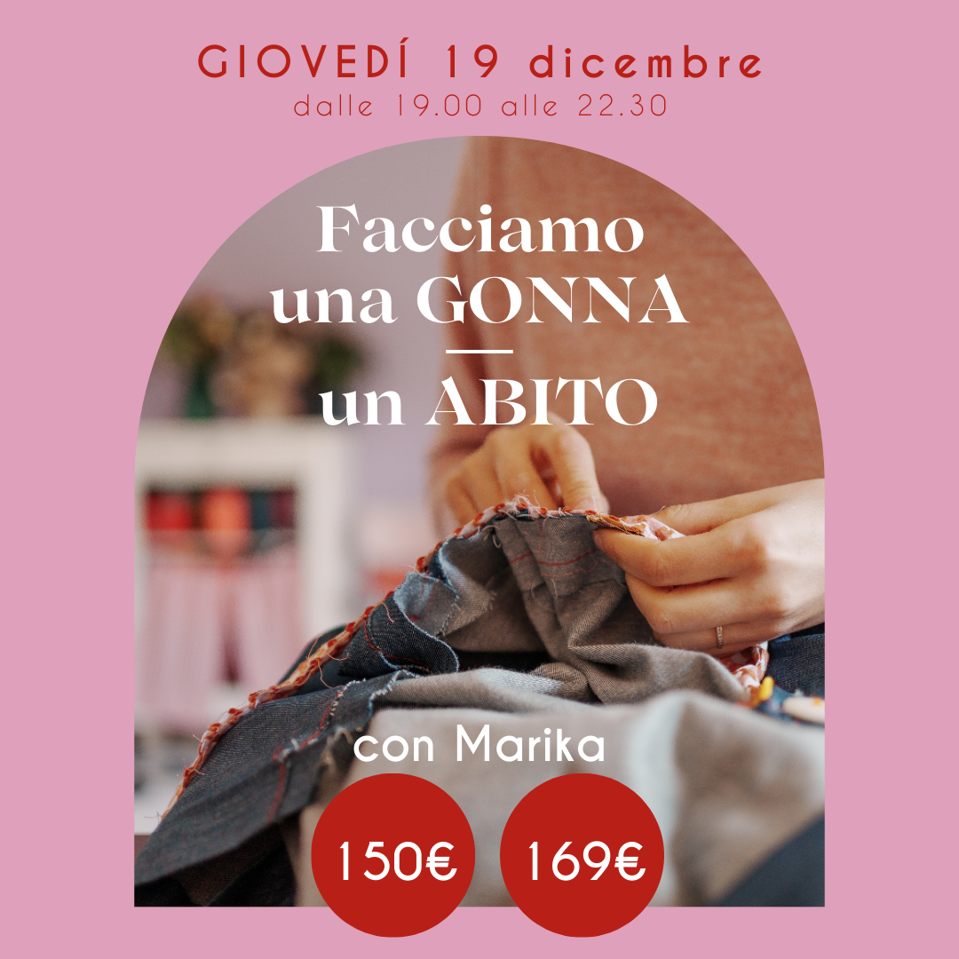 Facciamo una gonna/un abito sera - €150/€169 -  - Le Conturbanti Concept Store