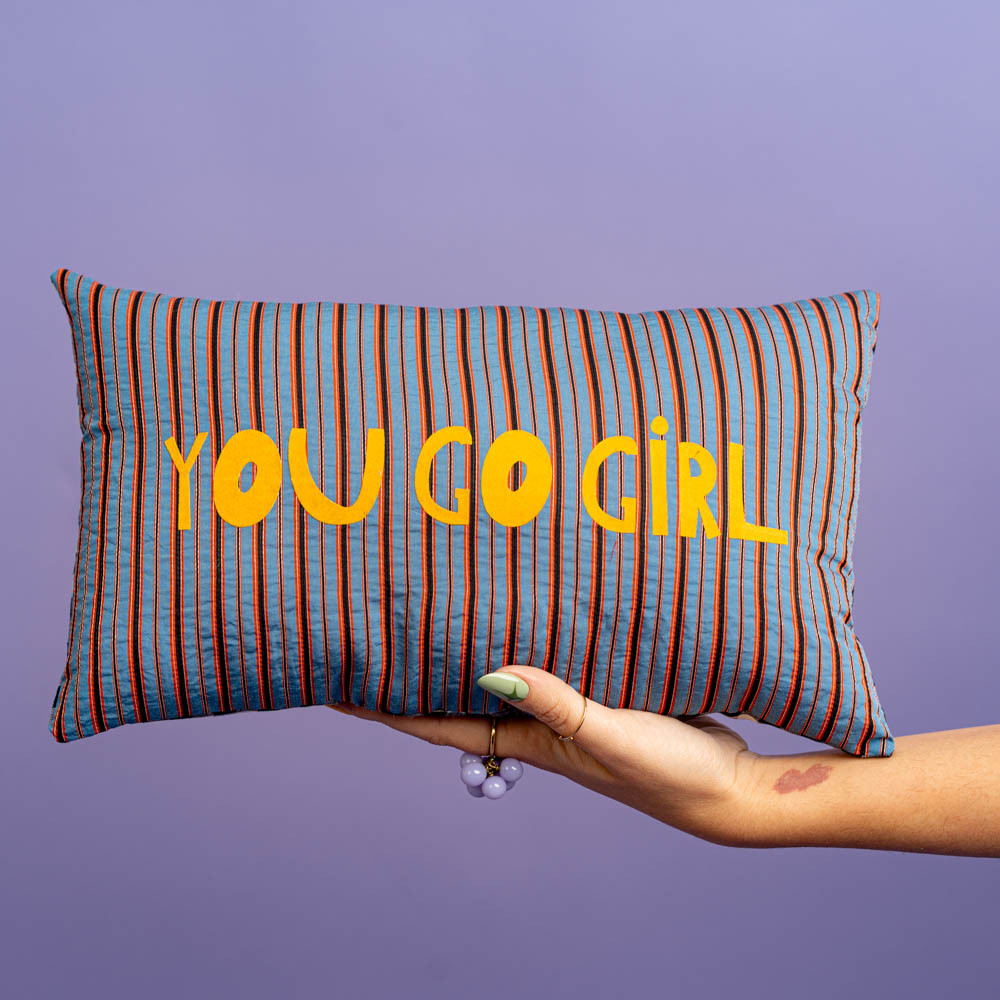 Cuscino YOU GO GIRL -  - Le Conturbanti Concept Store