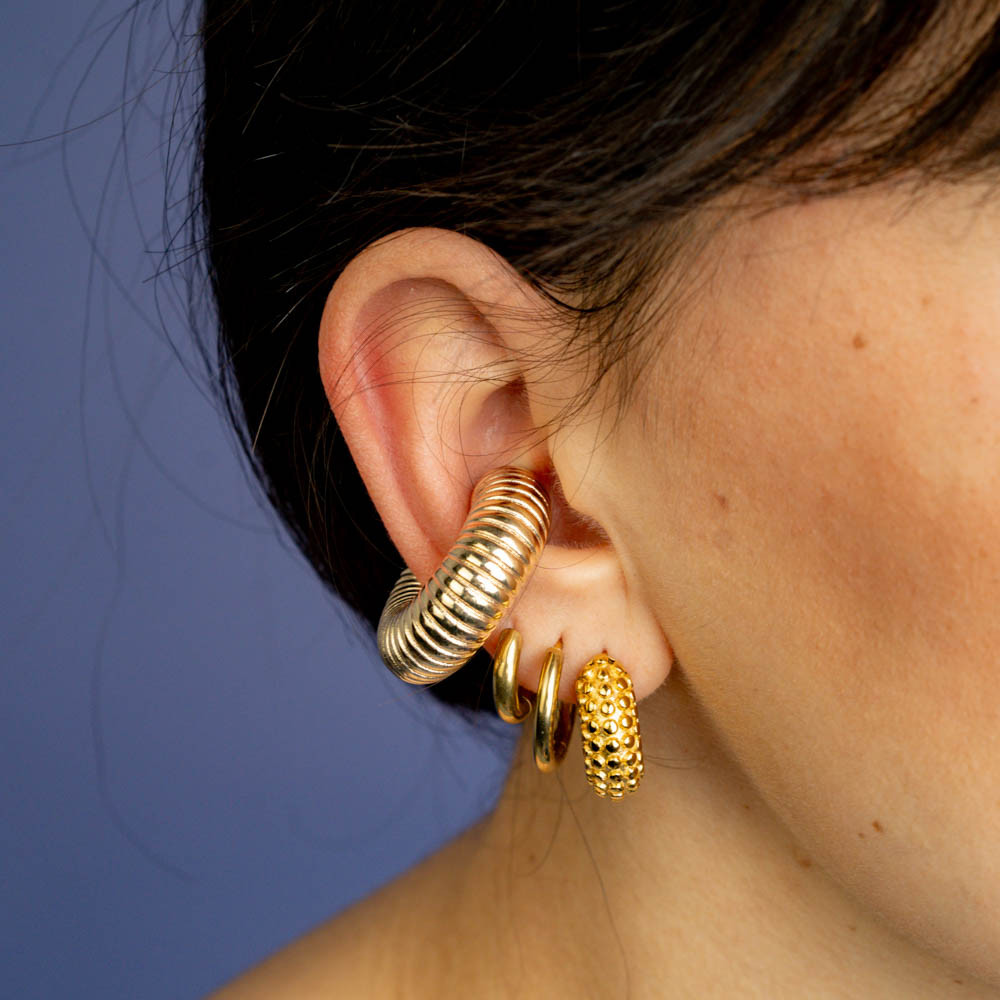 Ear cuff zigrinato -  - Le Conturbanti Concept Store