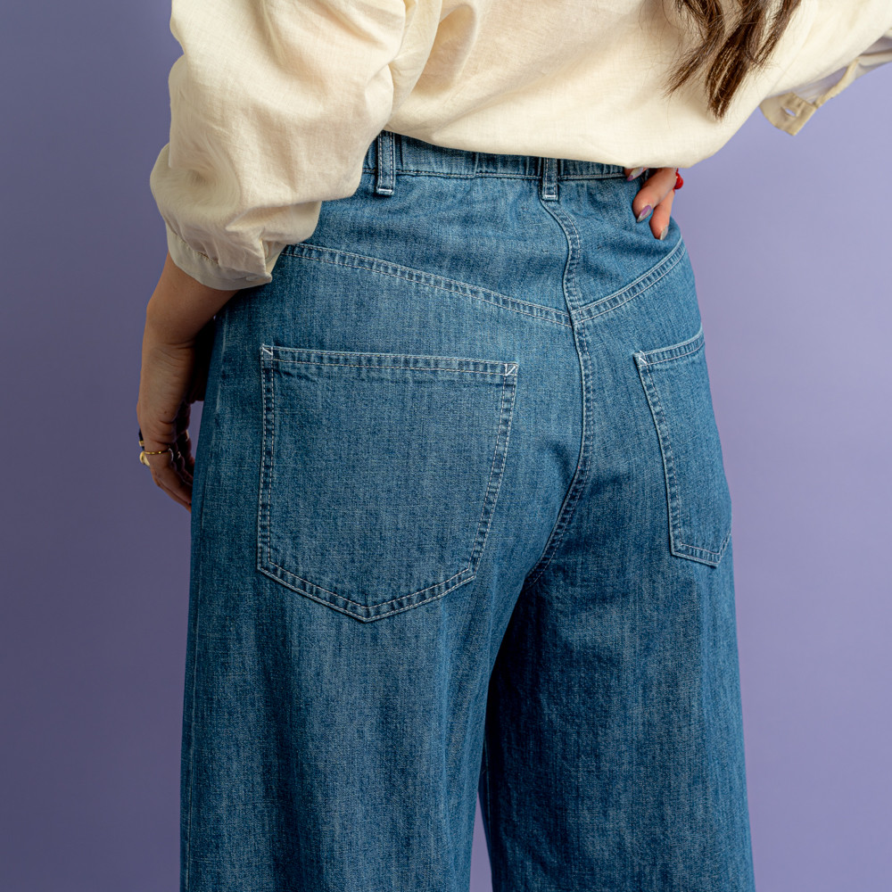 Jeans a palazzo leggeri -  - Le Conturbanti Concept Store