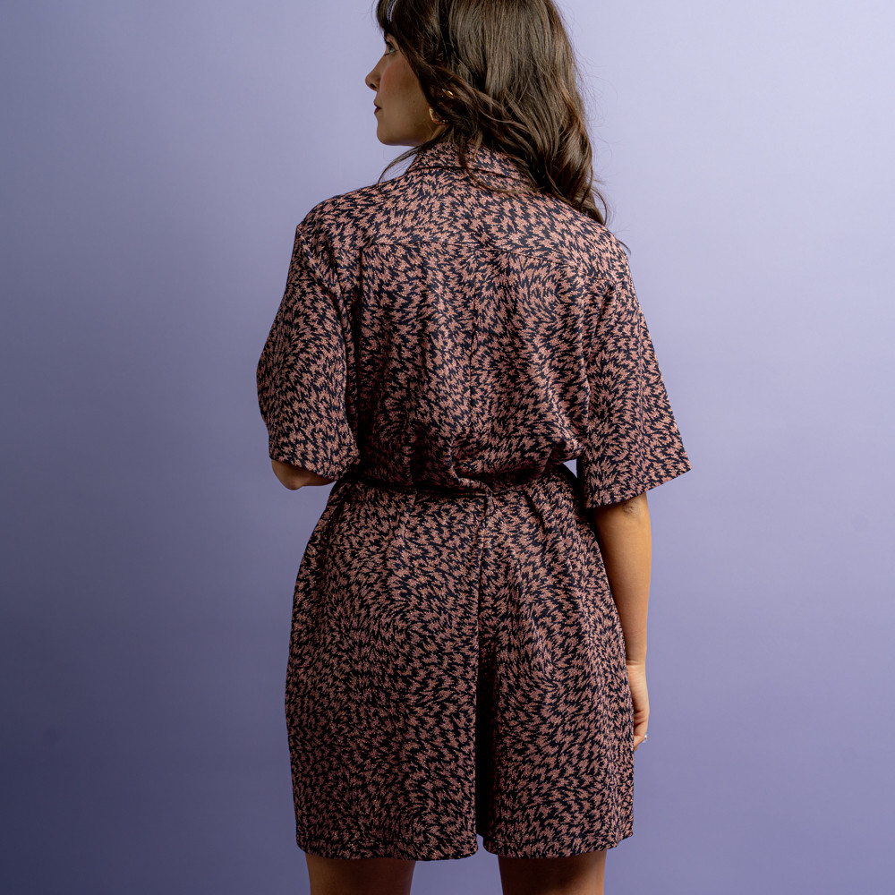 Tutina lurex blu e rosa -  - Le Conturbanti Concept Store