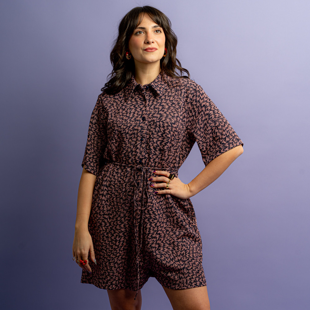 Tutina lurex blu e rosa -  - Le Conturbanti Concept Store