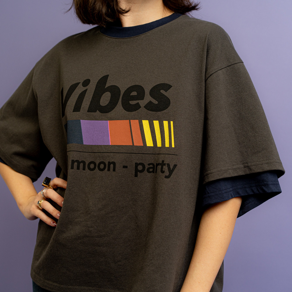 T-shirt felpata antracite -  - Le Conturbanti Concept Store
