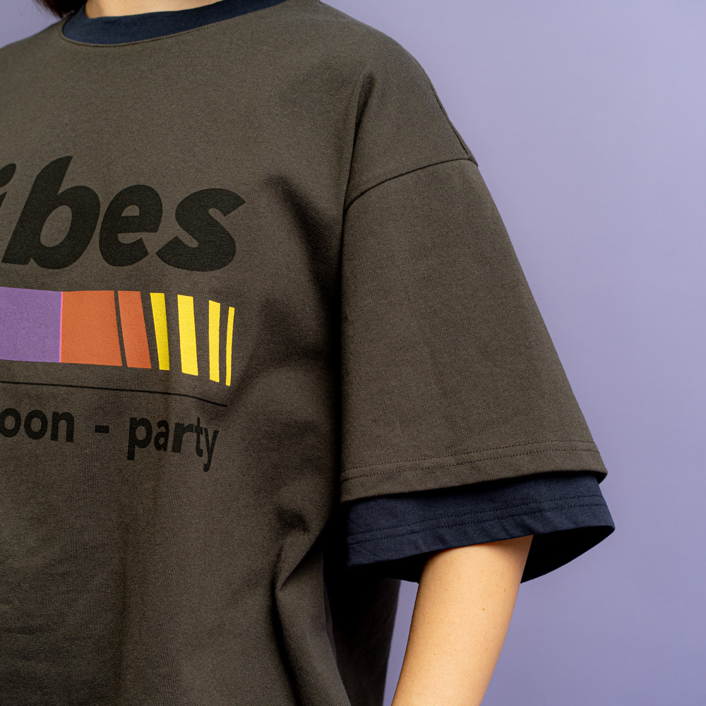 T-shirt felpata antracite -  - Le Conturbanti Concept Store