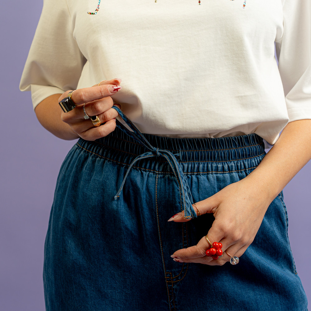 Jeans leggeri lavaggio scuro -  - Le Conturbanti Concept Store