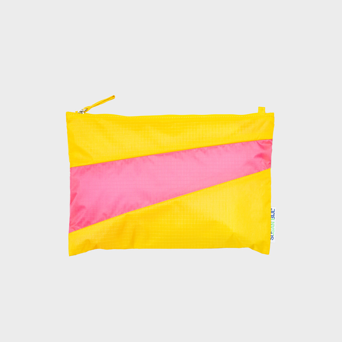 Pochette M Giallo-Rosa -  - Le Conturbanti Concept Store