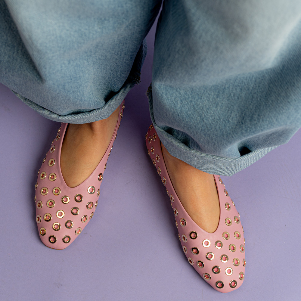 Ballerine con borchie rosa -  - Le Conturbanti Concept Store