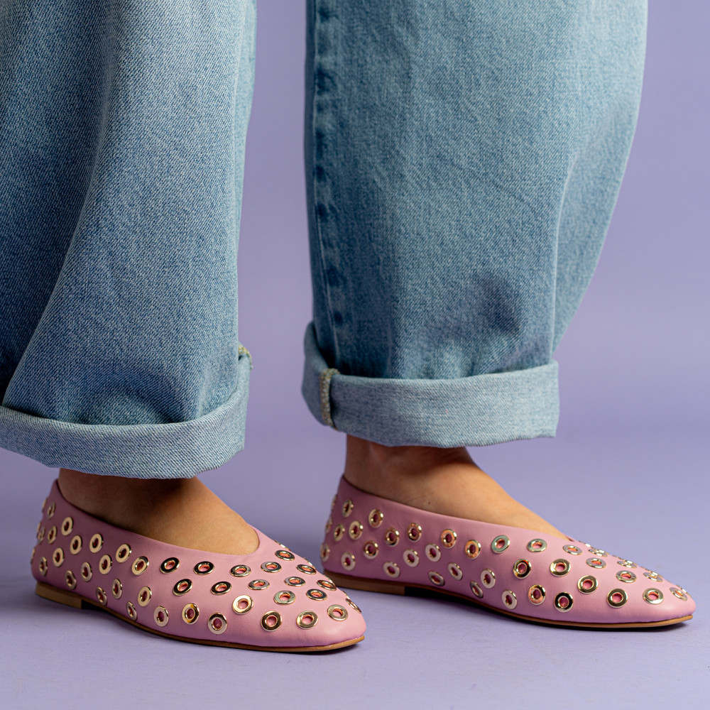 Ballerine con borchie rosa -  - Le Conturbanti Concept Store