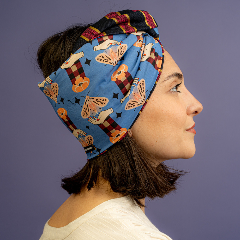 Turbante fantasia falena -  - Le Conturbanti Concept Store