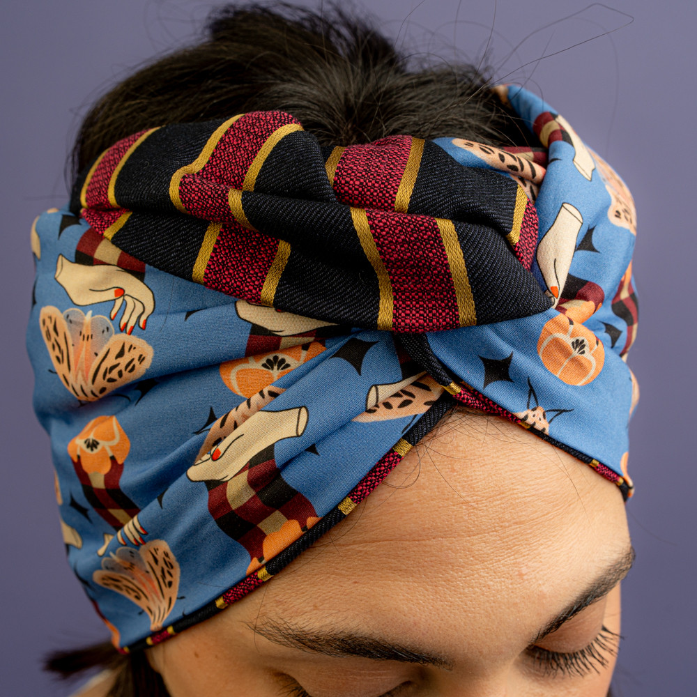 Turbante fantasia falena -  - Le Conturbanti Concept Store