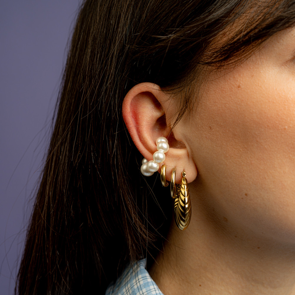 Ear cuff perle -  - Le Conturbanti Concept Store