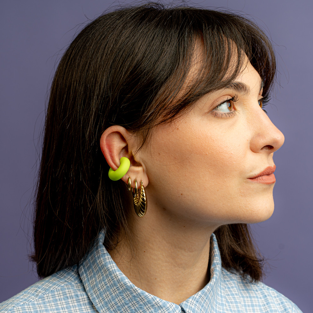 Ear cuff verde -  - Le Conturbanti Concept Store