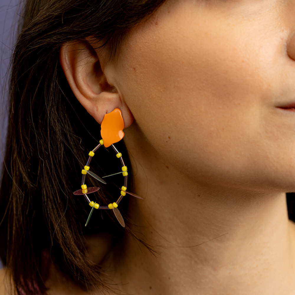 Orecchini perline e paillettes -  - Le Conturbanti Concept Store